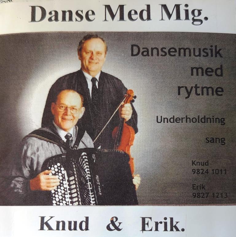 CD knud og erik danse med mig