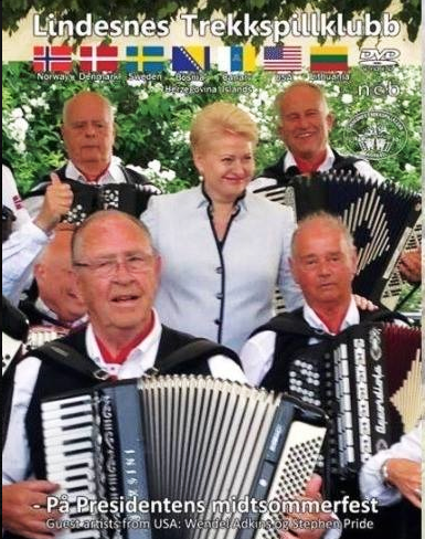 Lindesnes Trekkspillklubb DVD Paa Presidentens midsommerfest
