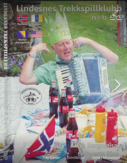 Lindesnes Trekkspillklubb DVD fra bergstoelsage til puerto rico 2013