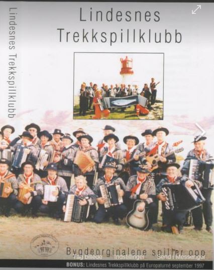 lindesness trekkspillklubb DVD2 1997 Bygdeorginalene spiller op