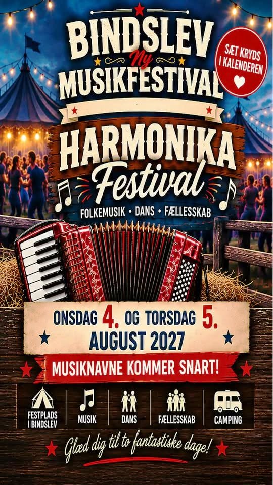 2027 08 04 05 Bindslev Ny Musikfestival